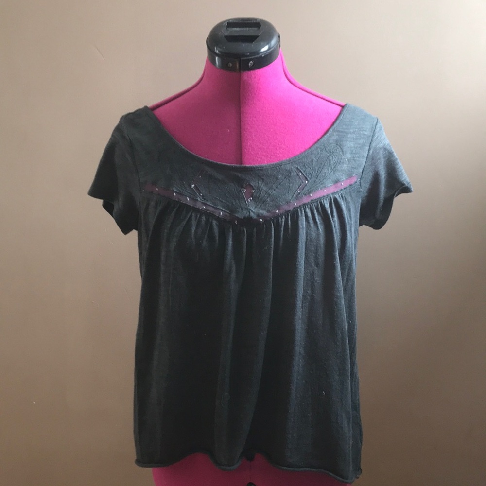 Cutout Embellished AE Top